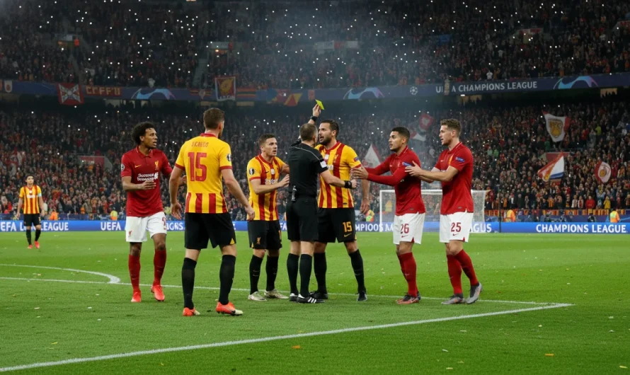 Liverpool Maçı Öncesi Galatasaray’da 6 Oyuncu Kart Cezası Riskinde