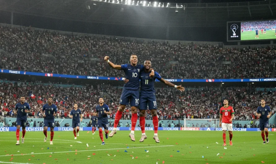 Fransa Fas’ı 2-0 Eledi: Mbappe ve Dembele’nin Yarı Final Zaferi